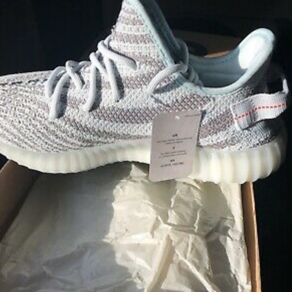 Adidas Yeezy Boost 350 V2 Blue Tint Size 10 - Picture 4 of 4